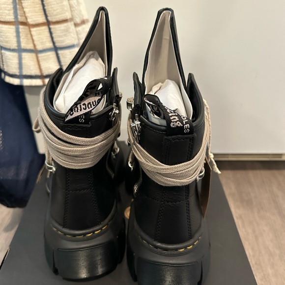 Rick owens dr martens megalace dmxl boots size 7.5 10.5 11 12 - Picture 4 of 5